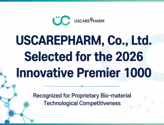 USCAREPHARM Selected for '2026 Innovative Premier 1000' … Recognized for Proprietary Biomaterial Technology
